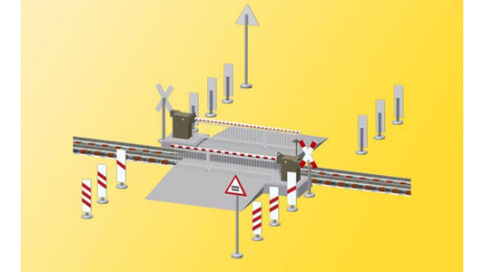 Viessmann 5104 Level crossing with decorated barriers fully automatic