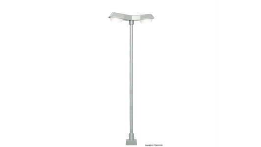 Viessmann 60971 Street light modern double with plug-in socket 2 LEDs white