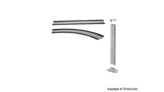 Vollmer 44547 H0 Pier rampset kit