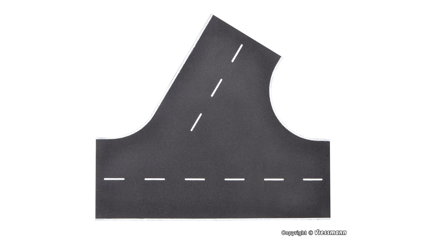 Vollmer 48262 Street Plate Asphalt 60 Deg Intersection
