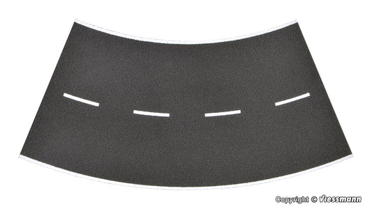 Vollmer 48266 H0 Street Plate Asphalt 45 Deg Curve