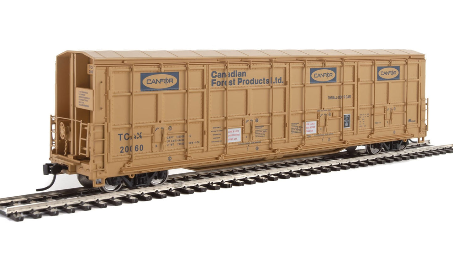 Walthers 920101921 56 Thrall All-Door Boxcar Canfor