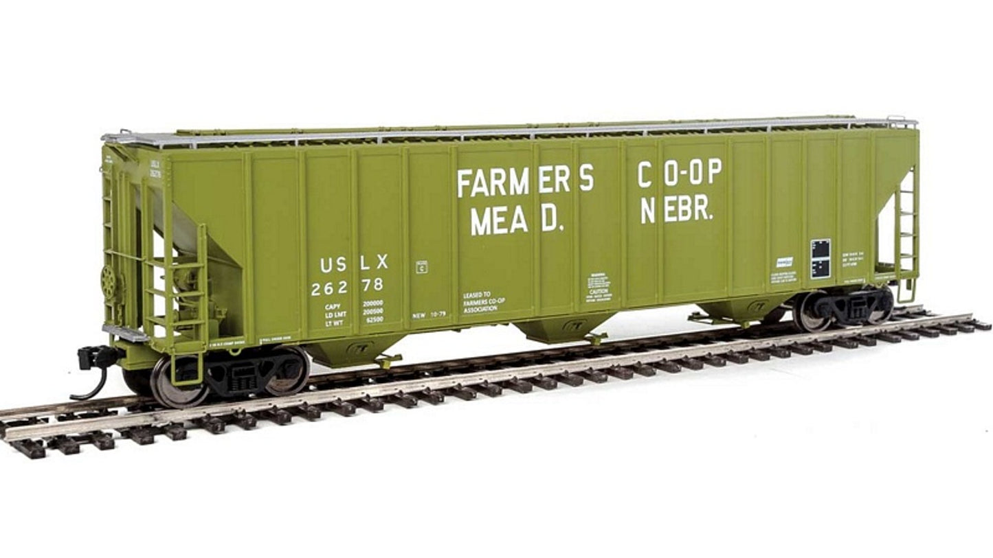 Walthers 920106135 55ft Evans 4780 3-Bay Covered Hopper